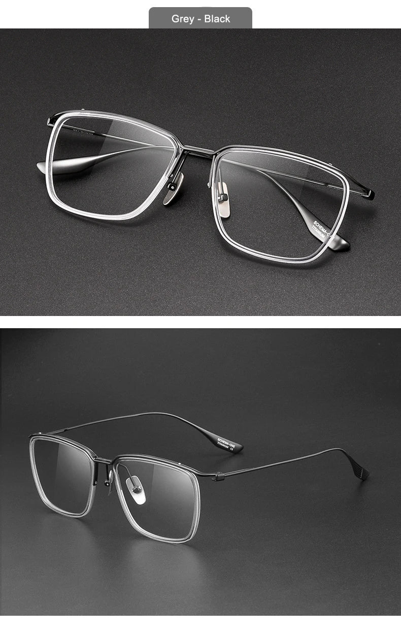 Ultra-light Luxury Business Glasses | Stylish Titanium Eyewear