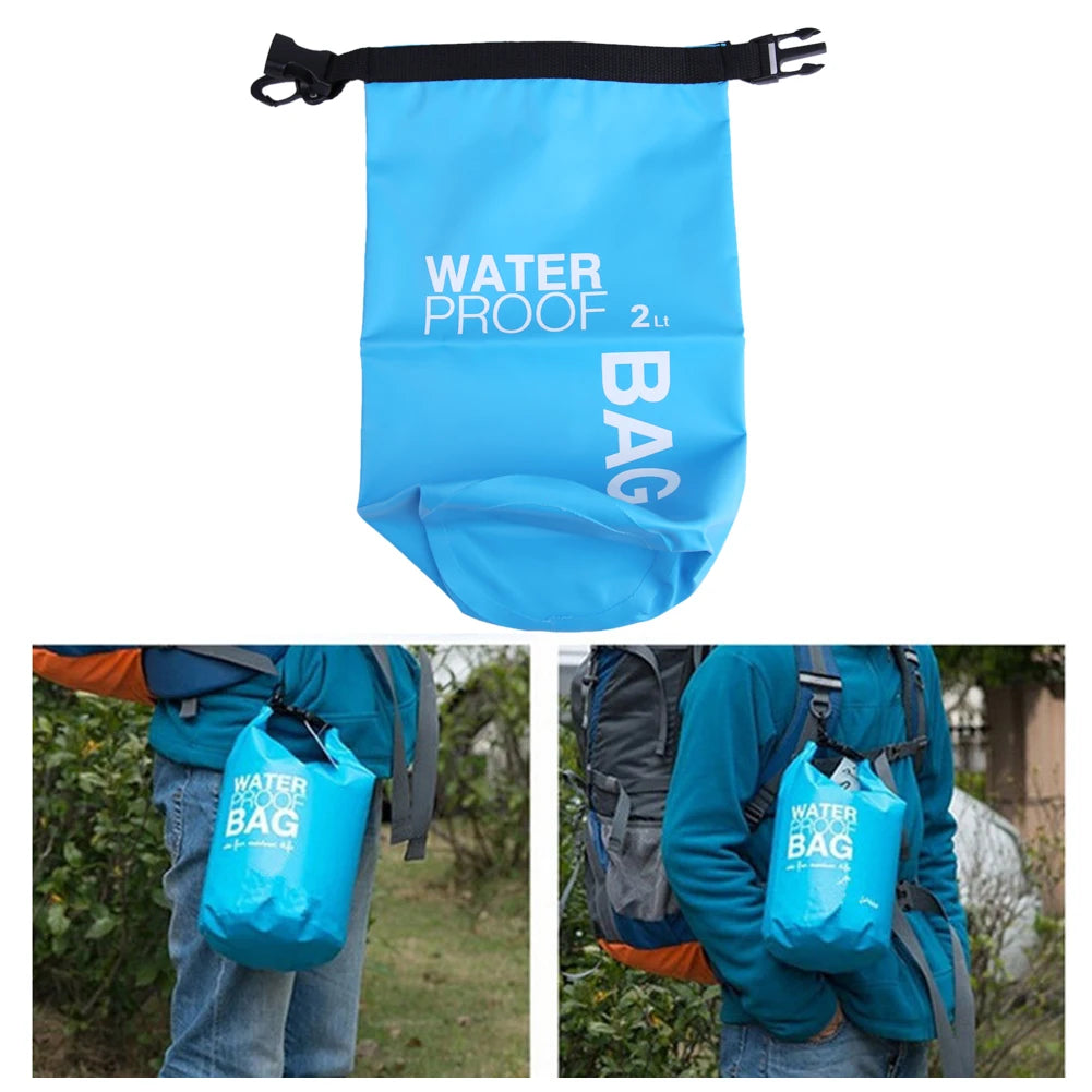 Waterproof Dry Bag - Ideal for Rafting, Kayaking & Boating