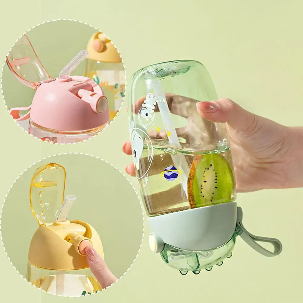 Children's Cartoon Dinosaur Water Bottle | Fun & Portable Sippy Cup