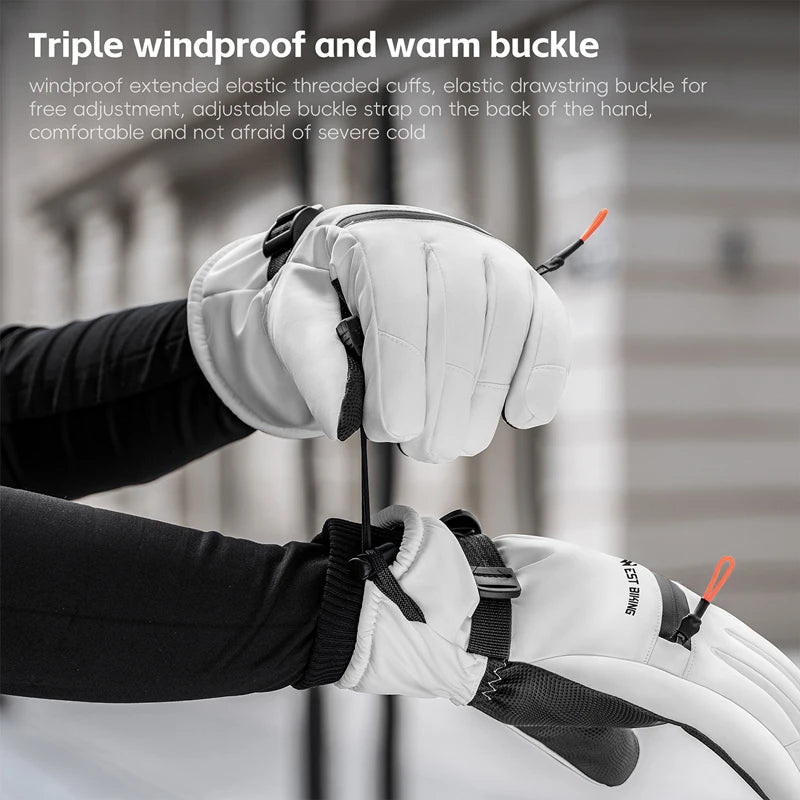 Waterproof Thermal Touchscreen Winter Ski Gloves for All