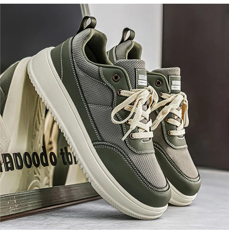 Men's Casual Wide Toe Shoes | Breathable and Comfortable Sneakers