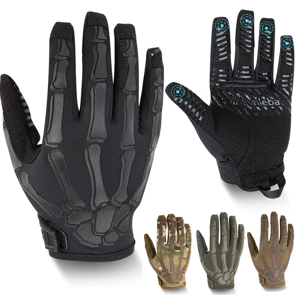 Breathable Outdoor Tactical Gloves | Full-Finger Touchscreen Gloves