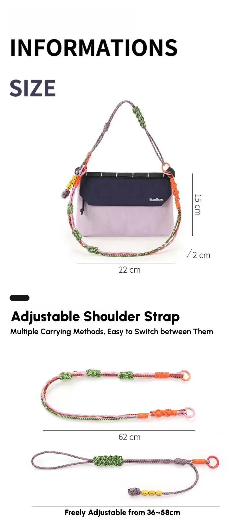 Waterproof RFID Blocking Crossbody Travel Bag for Men & Women
