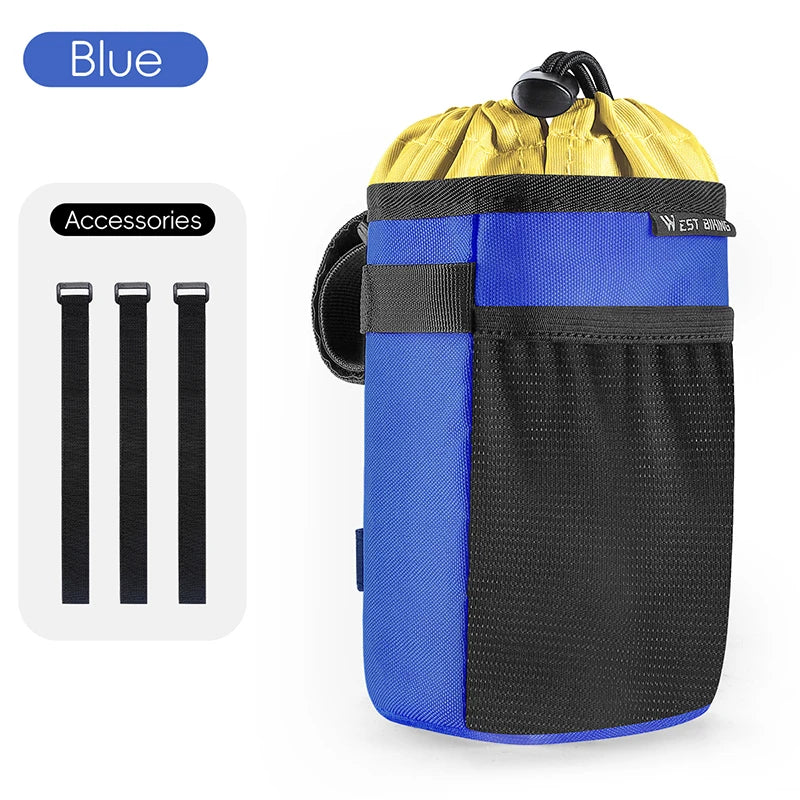 Bicycle Handlebar Bag | Water Bottle Carrier & Insulation Bag