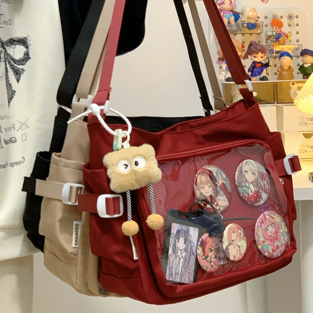 Cute Clear Kawaii Ita Bag | Stylish Crossbody Shoulder Bag