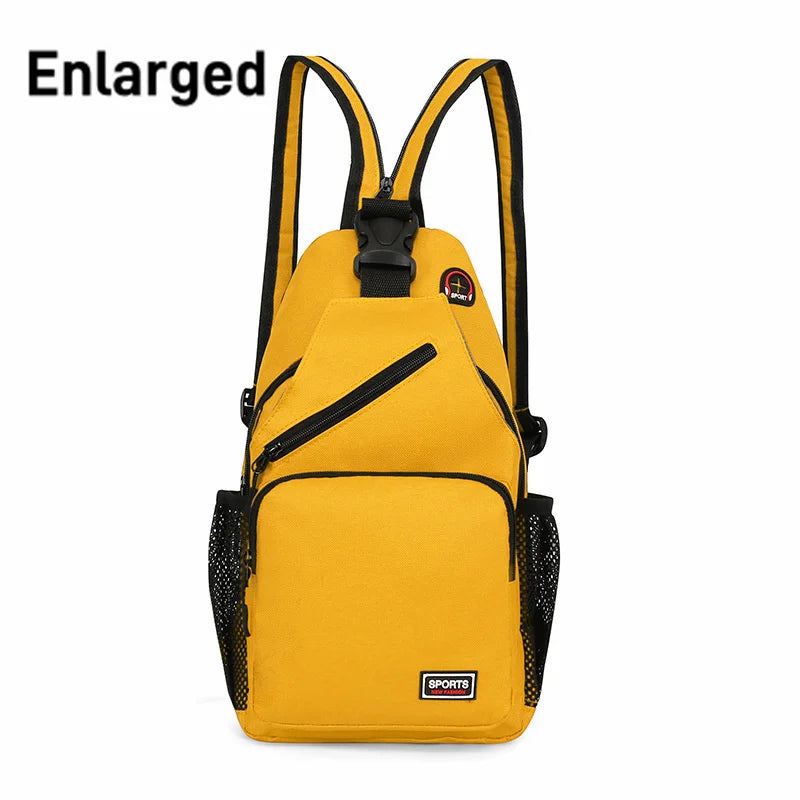 Adjustable Women's Chest Bag | Versatile Small Sports Backpack