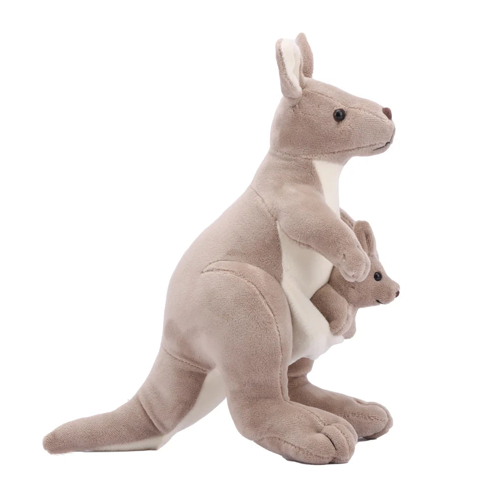 Kangaroo Plush Toy with Baby | Adorable Gifts for Kids