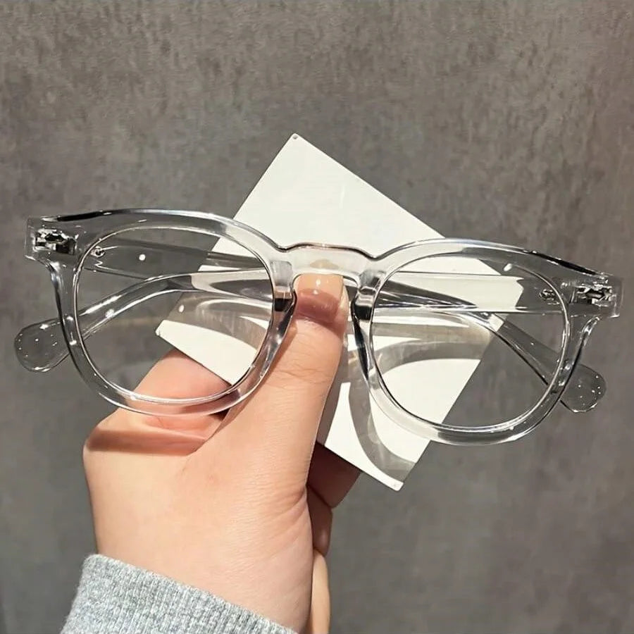 Men's Retro Round Frame Glasses | Trendy Ultra-Light Design