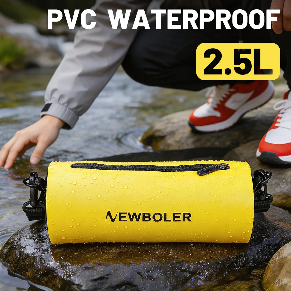 Waterproof PVC Dry Bag for Outdoor Adventures | 2.5L Size