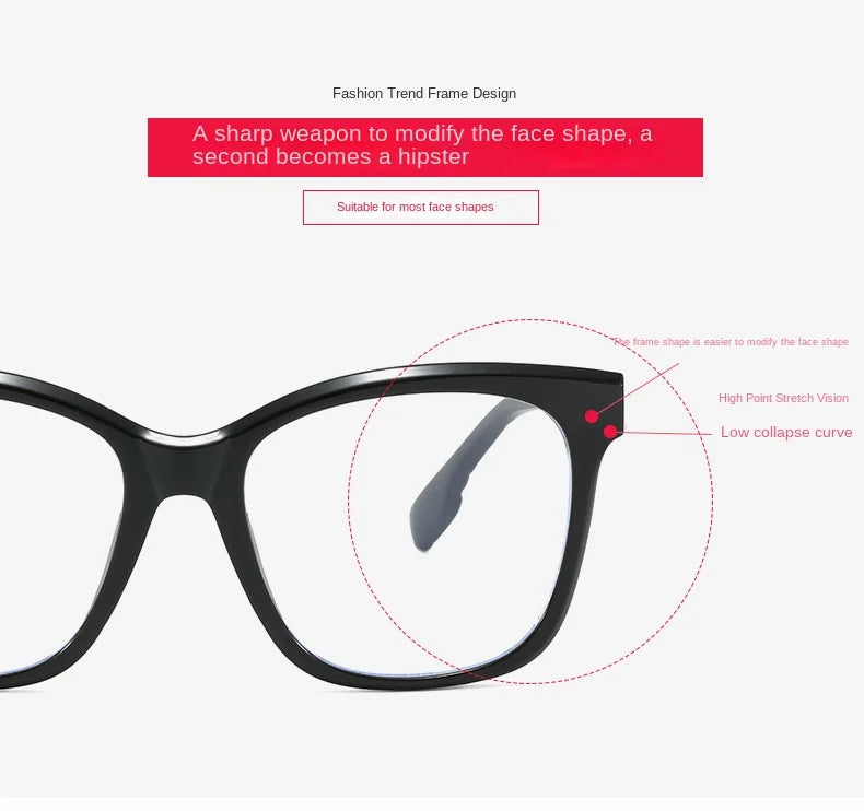Women’s Fashion Anti-Blue Light Glasses | Stylish Eye Protection
