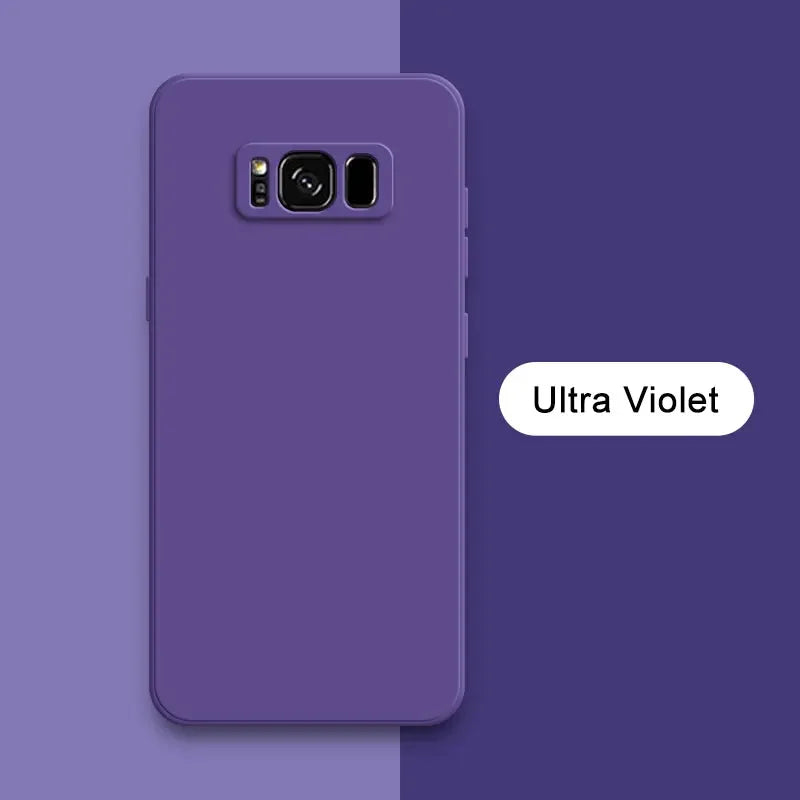 Soft Shockproof Silicone Phone Case for Galaxy Devices | Stylish Protection