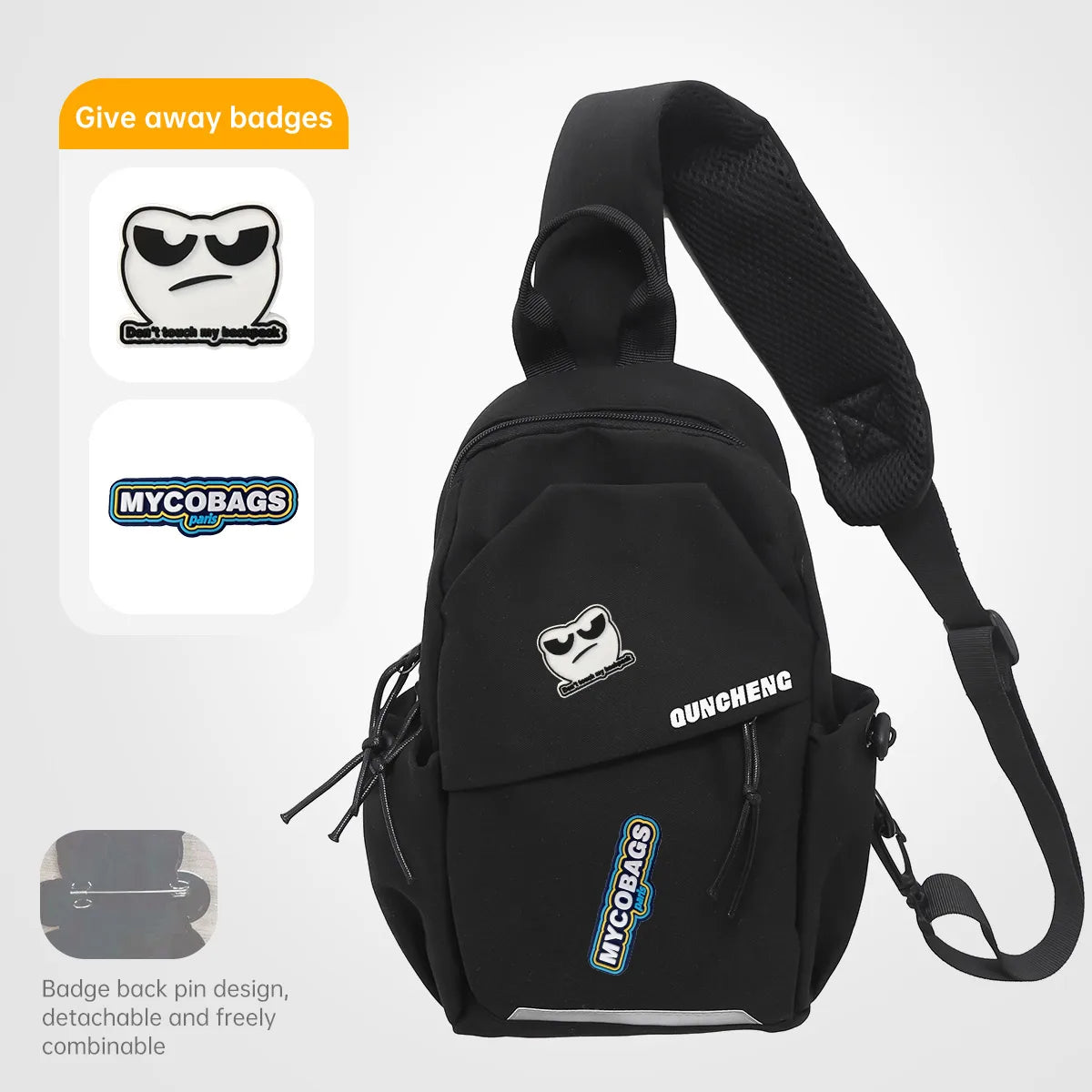 Versatile Crossbody Shoulder Bag for Outdoor Activities