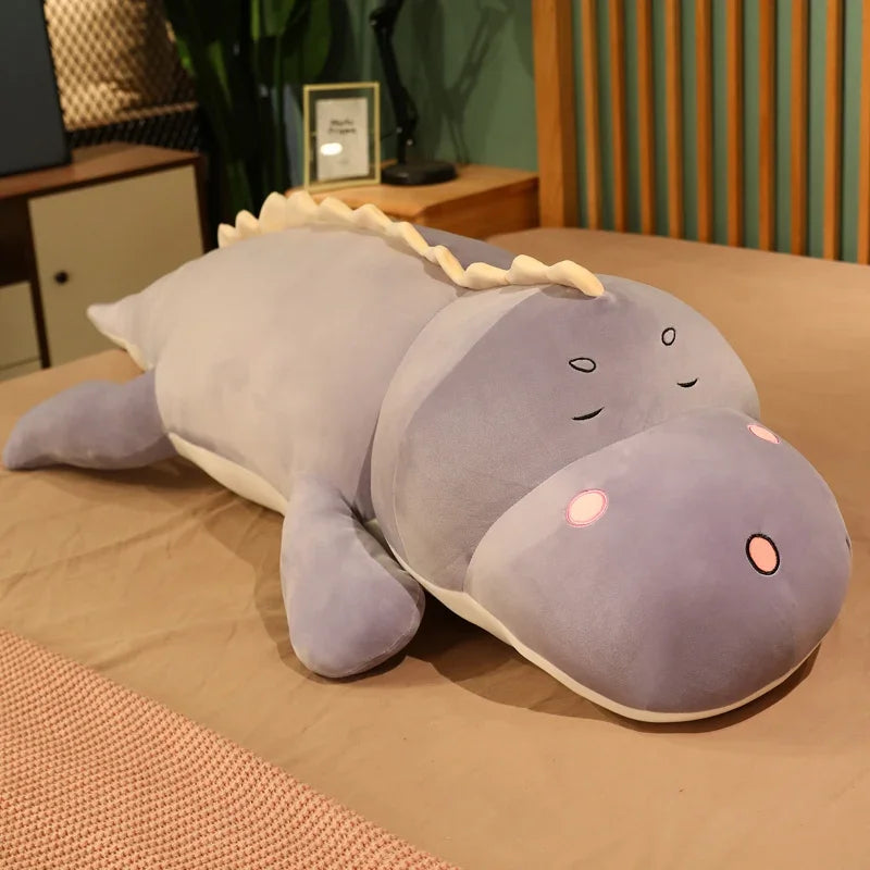 Cute Long Dinosaur Plush Toy | Soft Cartoon Stuffed Animal
