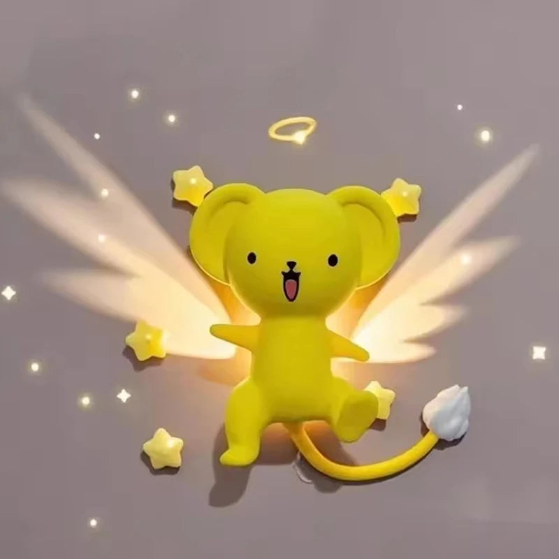Luminous Anime Fridge Stickers | Creative Light Signs for Decor