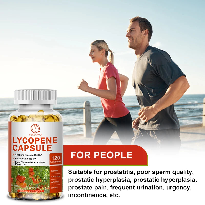 Lycopene Capsules for Prostate and Bladder Health Support