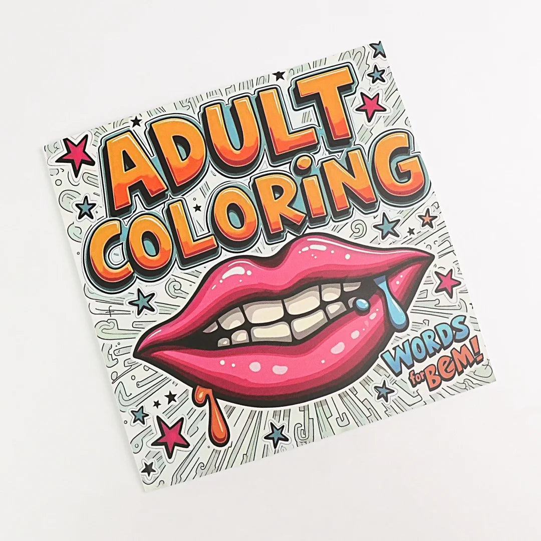 Funny Graffiti Mandala Coloring Book | Relaxing Gift for All Ages