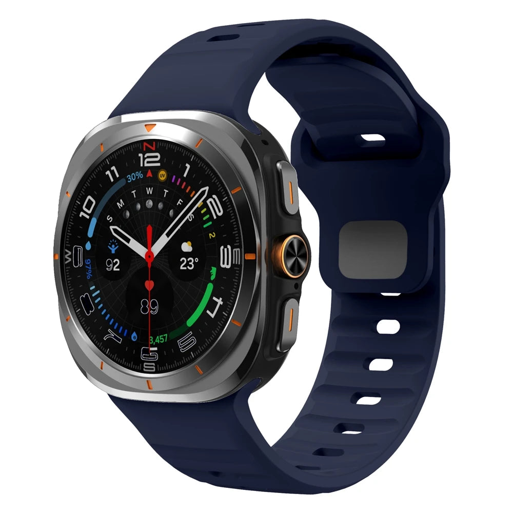 Silicone Sports Watch Strap | Durable Replacement Watch Band