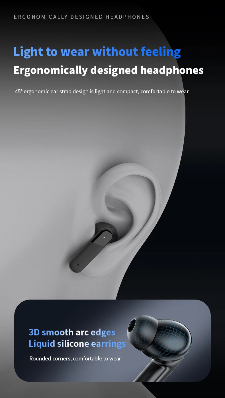 AI Translation Bluetooth Earbuds | HiFi Sound & Long Battery Life