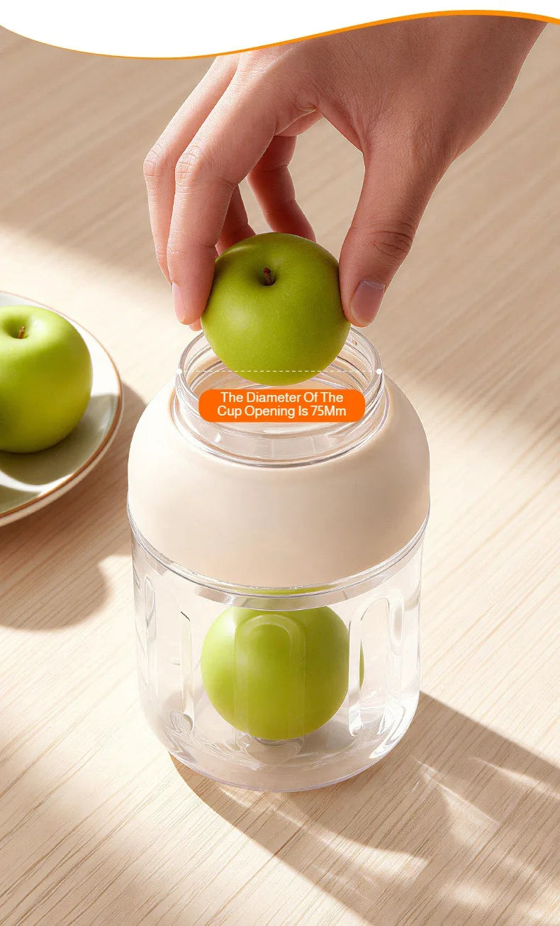 Portable Mini Blender | USB Rechargeable Juicer for Home & Travel