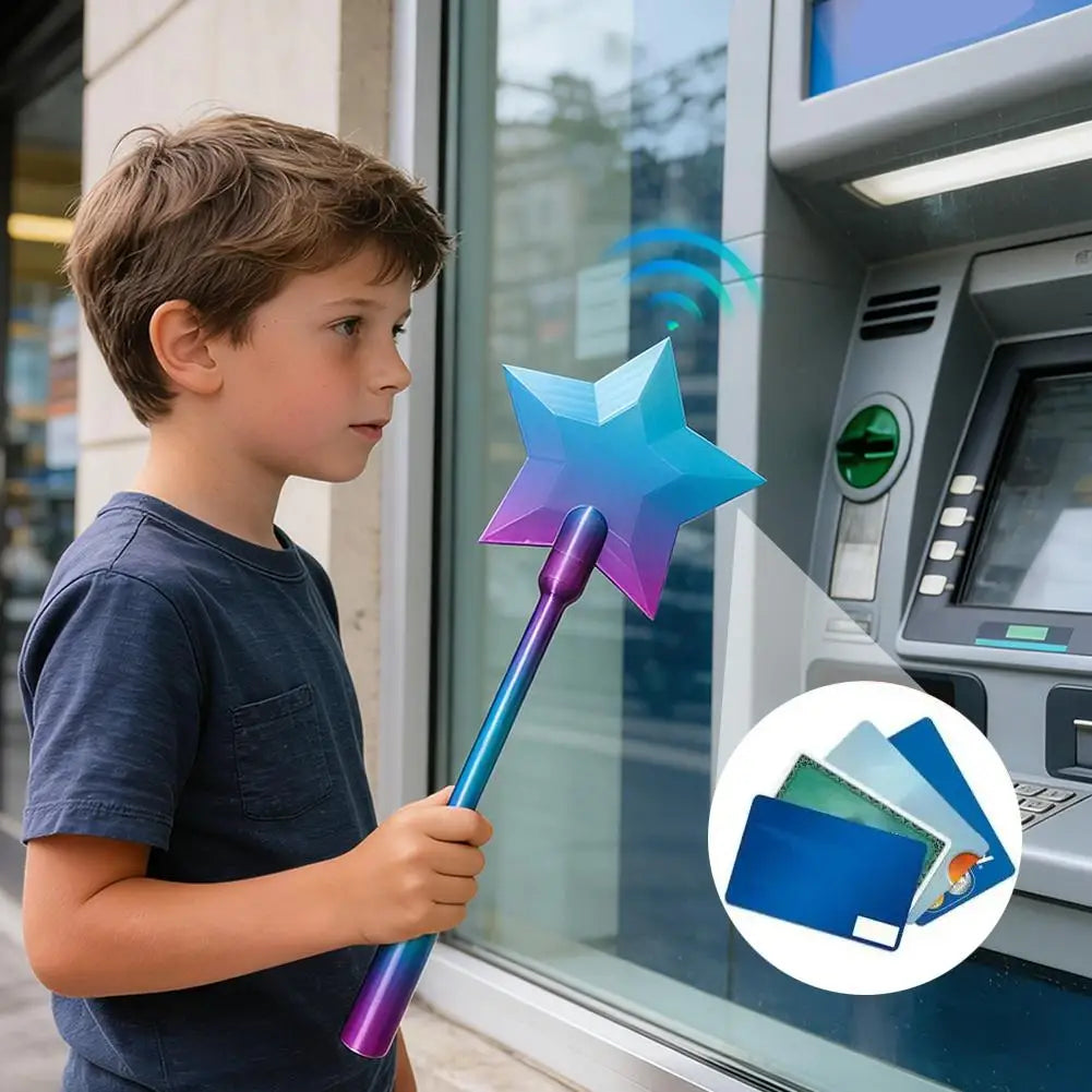 Portable Non-Contact Payment Wand | Fun Credit Card Holder