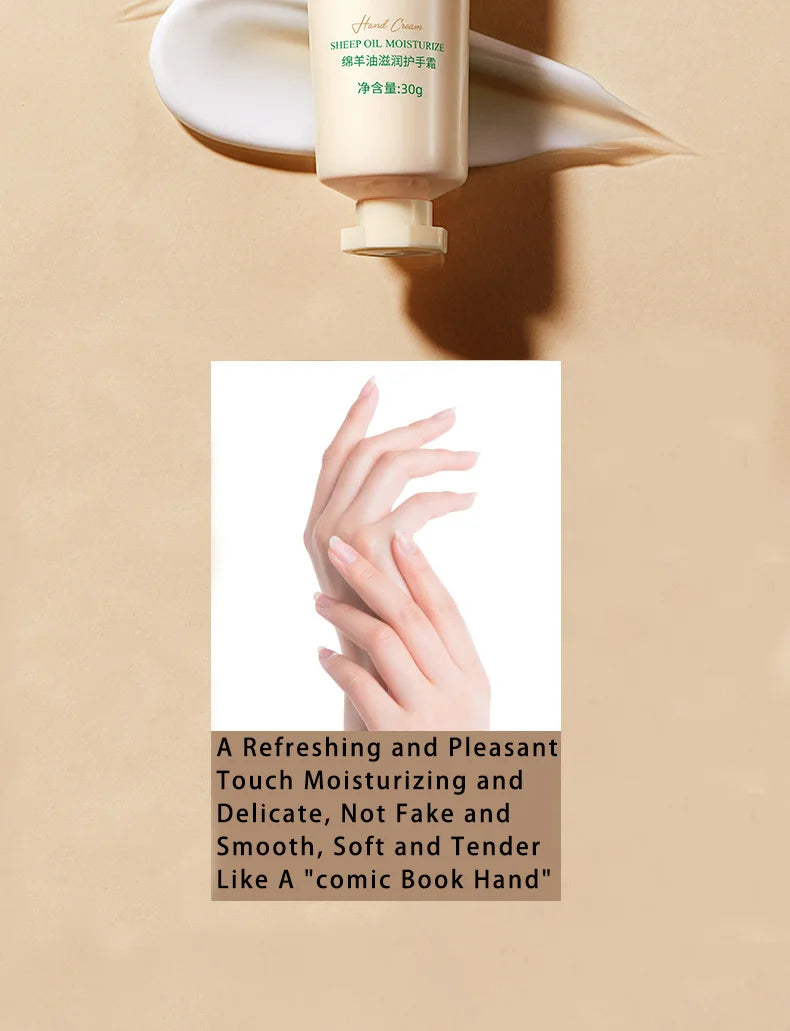 Collagen Hand Cream for Silky Smooth Skin | Wrinkle Repair Cream