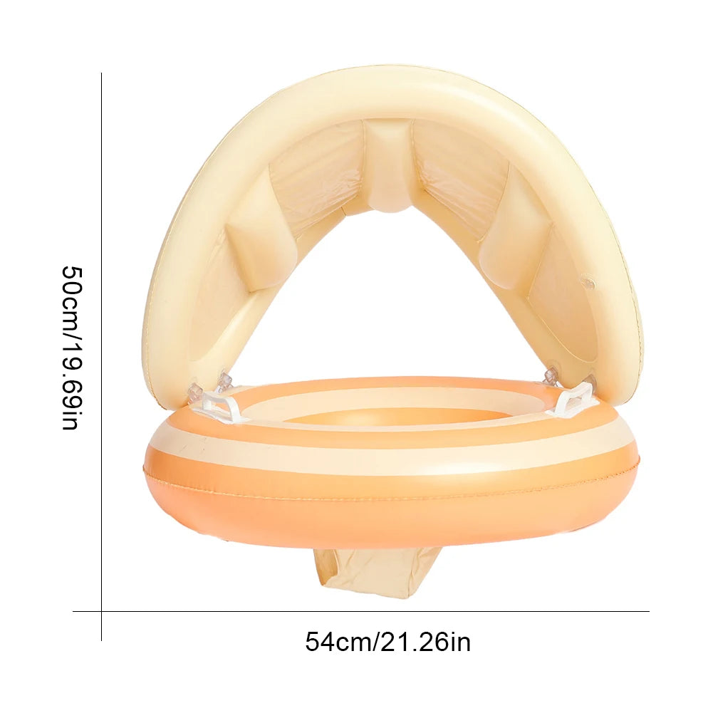 Inflatable Pool Float for Kids | Baby Swim Seat Ring for Water Fun