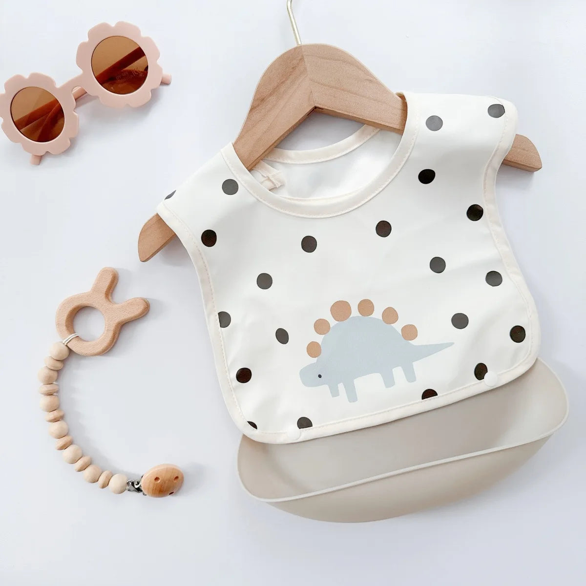 Children's Silicone Feeding Bib | Waterproof & Easy Clean Bibs