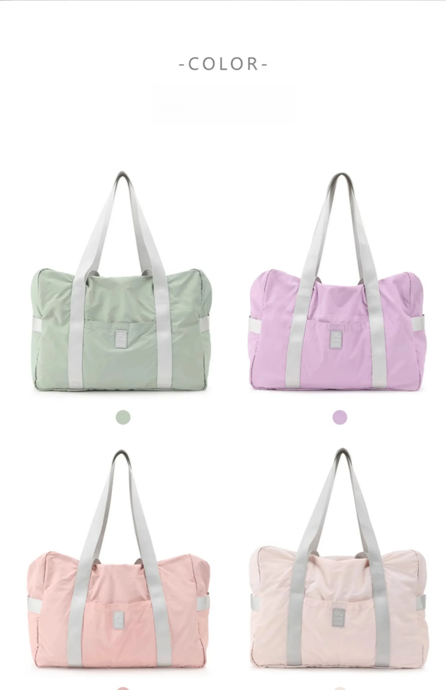 Waterproof Foldable Travel Duffle Bag | Large Capacity & Versatile