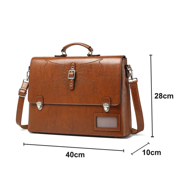 Stylish Cowhide Women's Backpack | Large Capacity Leather Bag