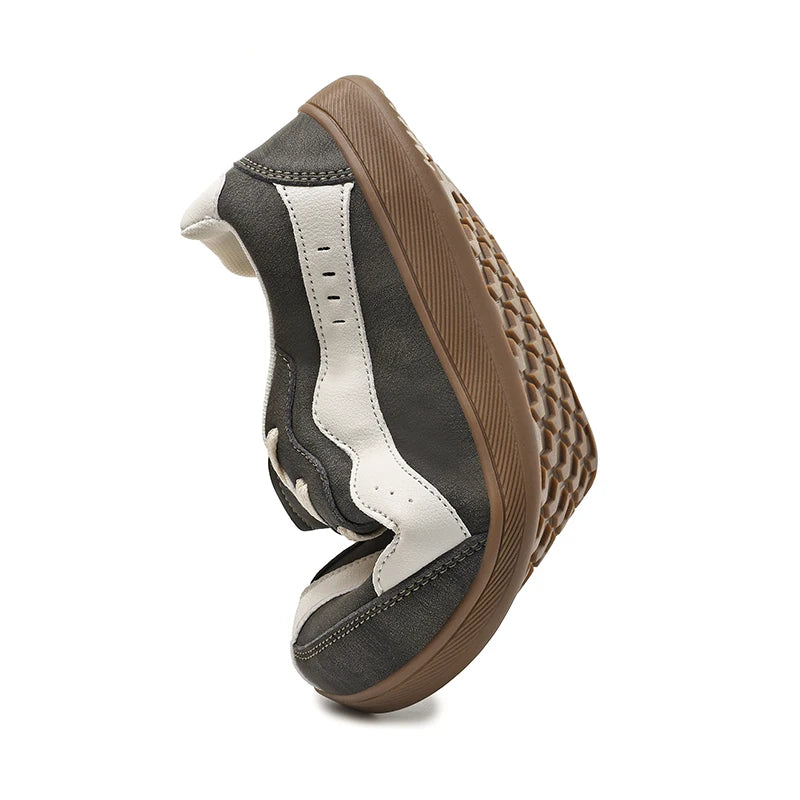 Men's Casual Wide Toe Box Sneakers | Comfortable Non-Slip Trainers
