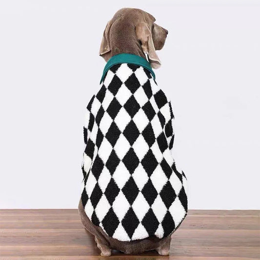 Chaquetas gruesas de forro polar de cordero para mascotas para invierno | Abrigos elegantes para perros