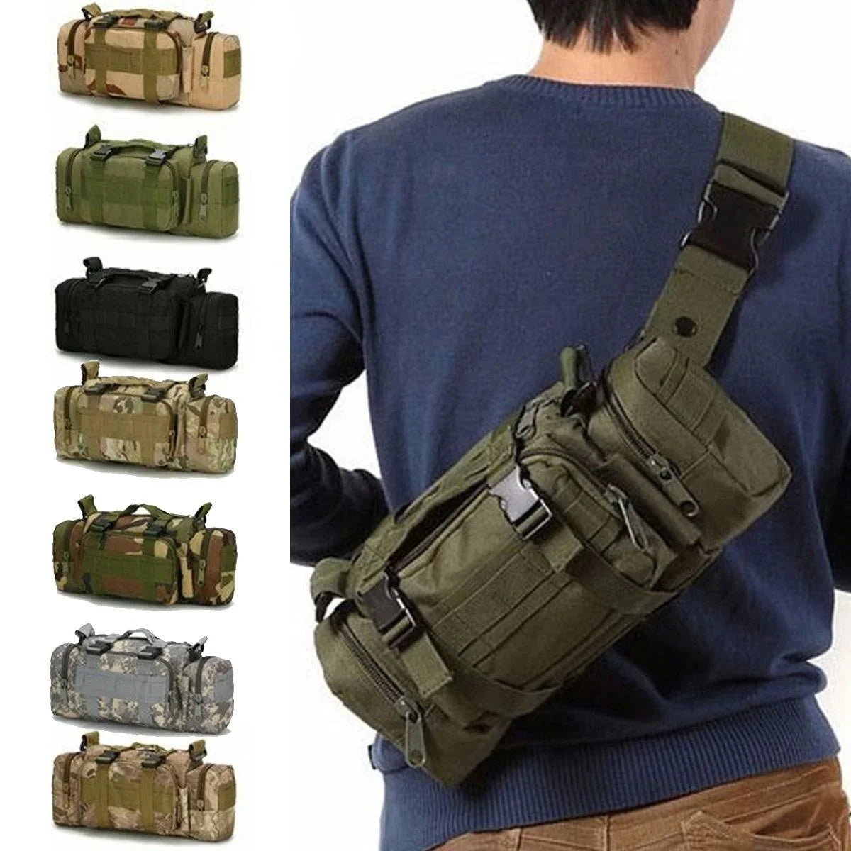 Outdoor Waist Pack for Camping & Hiking | Versatile Travel Pouch