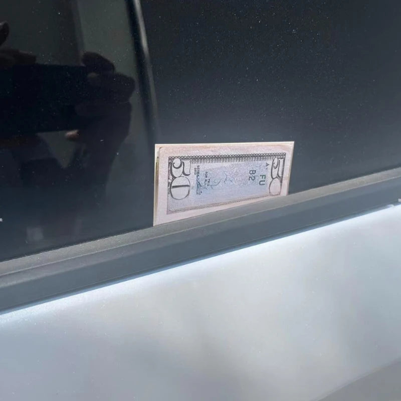 Parking Prank Cards | Funny Fake $50 Money Tickets for Bad Parkers