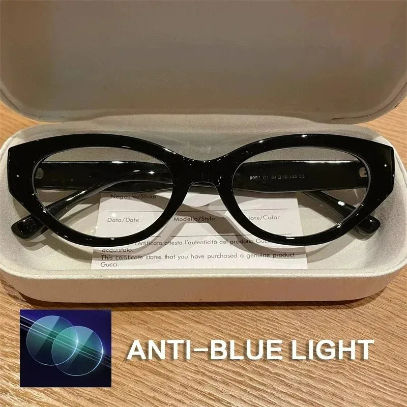Vintage Cat Eye Reading Glasses for Women | Progressive Anti Blue Ray 2026