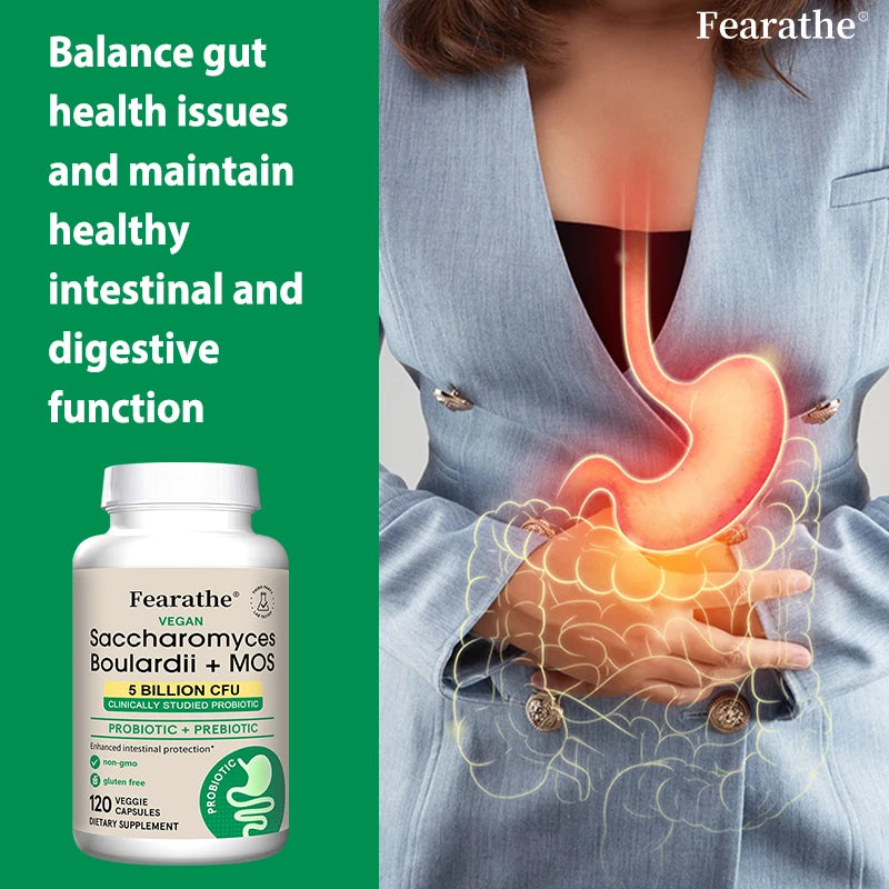Premium Saccharomyces Boulardii Probiotics for Gut Health