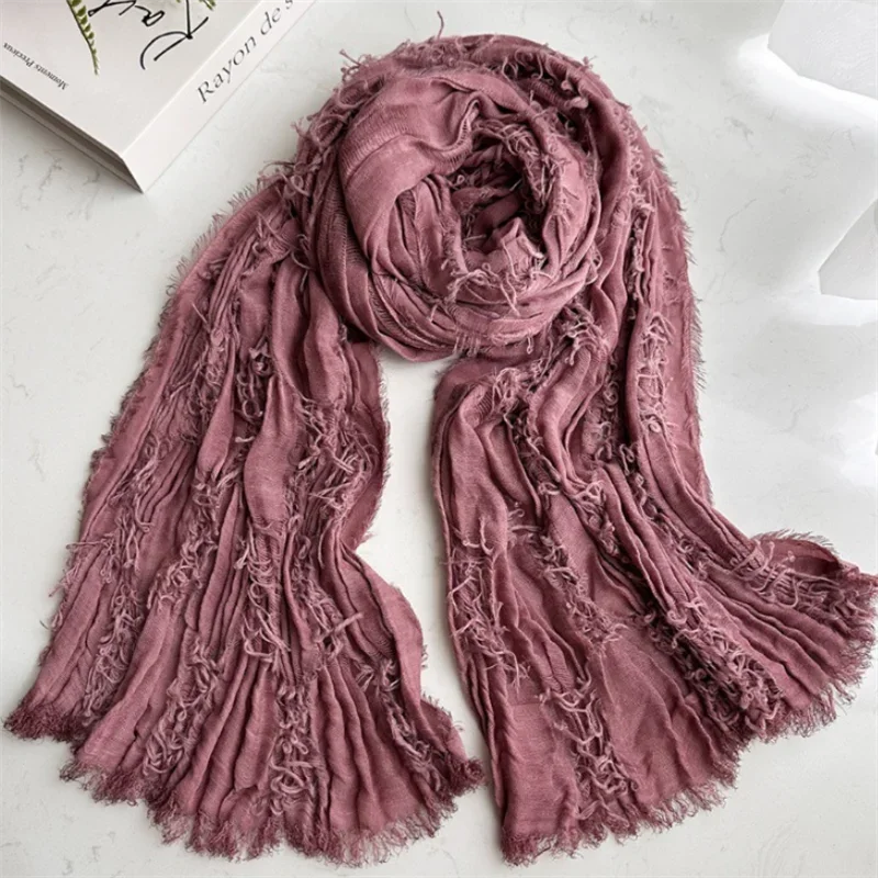 Unisex Steampunk Hip Hop Cotton Linen Scarf | Versatile Fashion Shawl