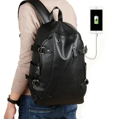 Mochila de viaje informal de gran capacidad | Elegante mochila escolar