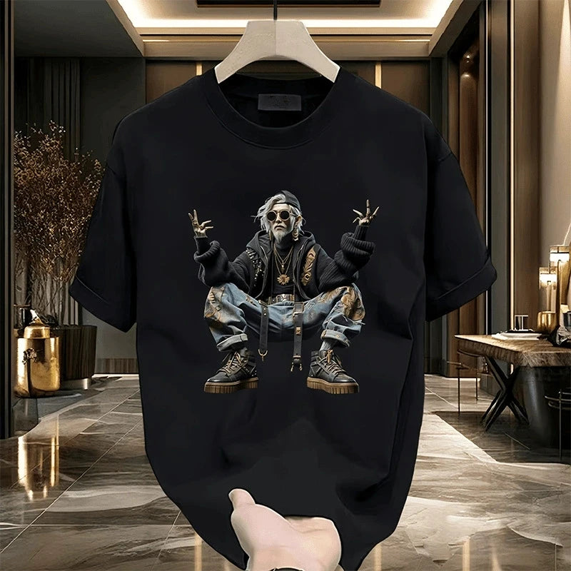 Men's Casual Cotton T-Shirts | Trendy Summer Hip Hop Tees