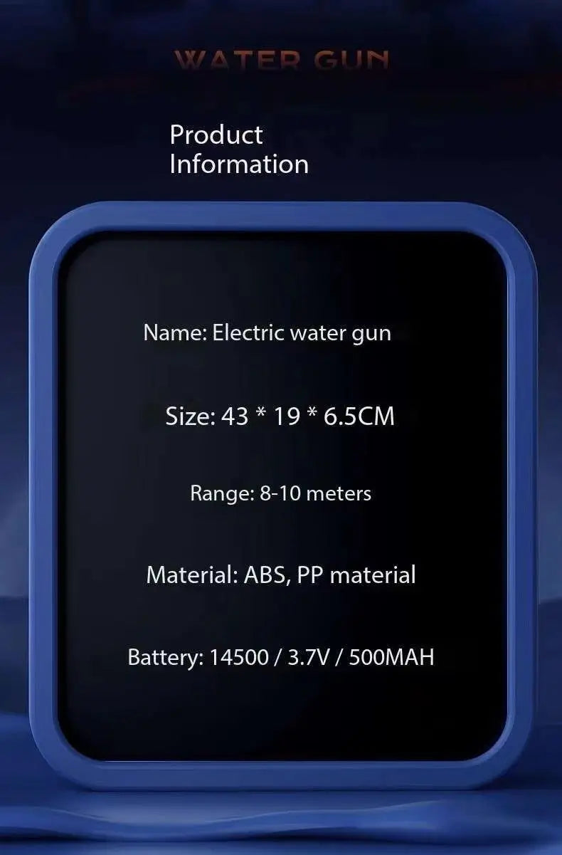 Electric Water Guns for Adults | Powerful Automatic Water Blasters