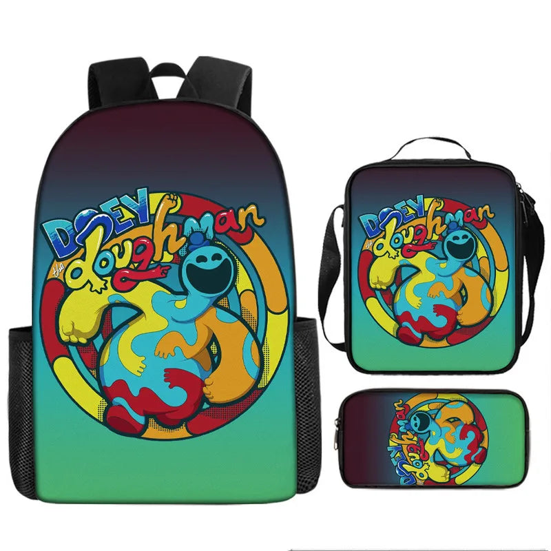 3-Piece Horror-Themed Backpack Set | Unique School Essentials