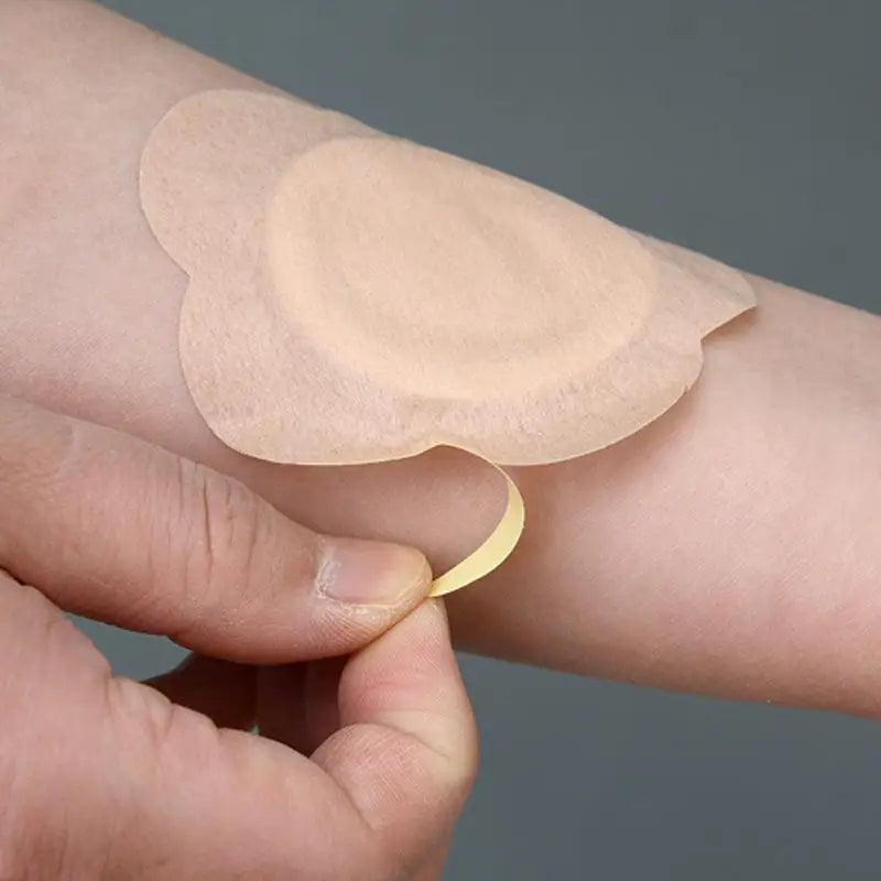 50pcs Disposable Castor Oil Pack Stickers | Hypoallergenic Belly Button Protectors