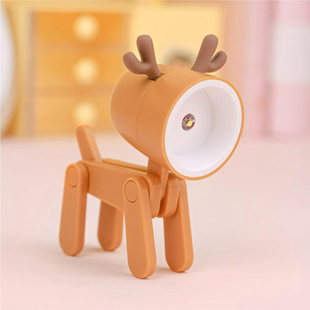 Cute Adjustable Cartoon Night Light for Kids' Bedroom Decor
