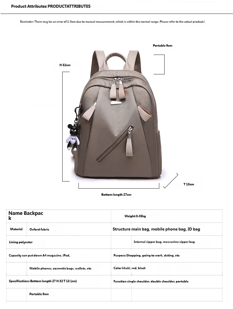 Trendy Anti-Theft Women's Backpack | Stylish & Durable Design