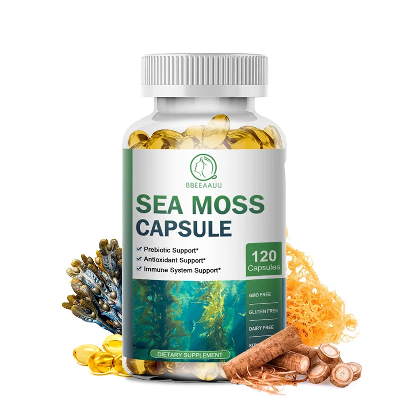 Sea Moss Capsules - Boost Immune System & Support Health
