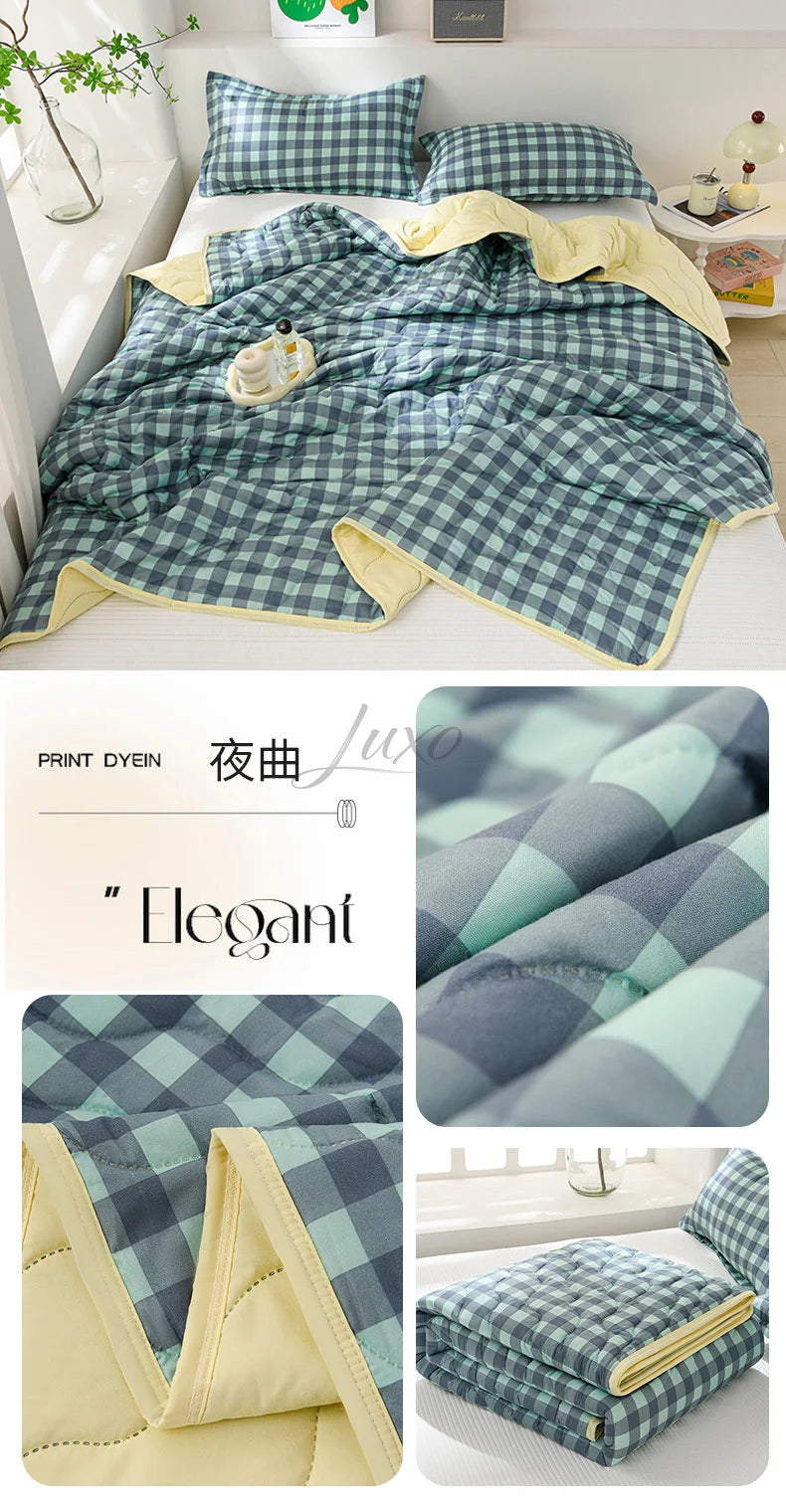 Lightweight Breathable Cooling Summer Quilt | Soft Duvet Comforter