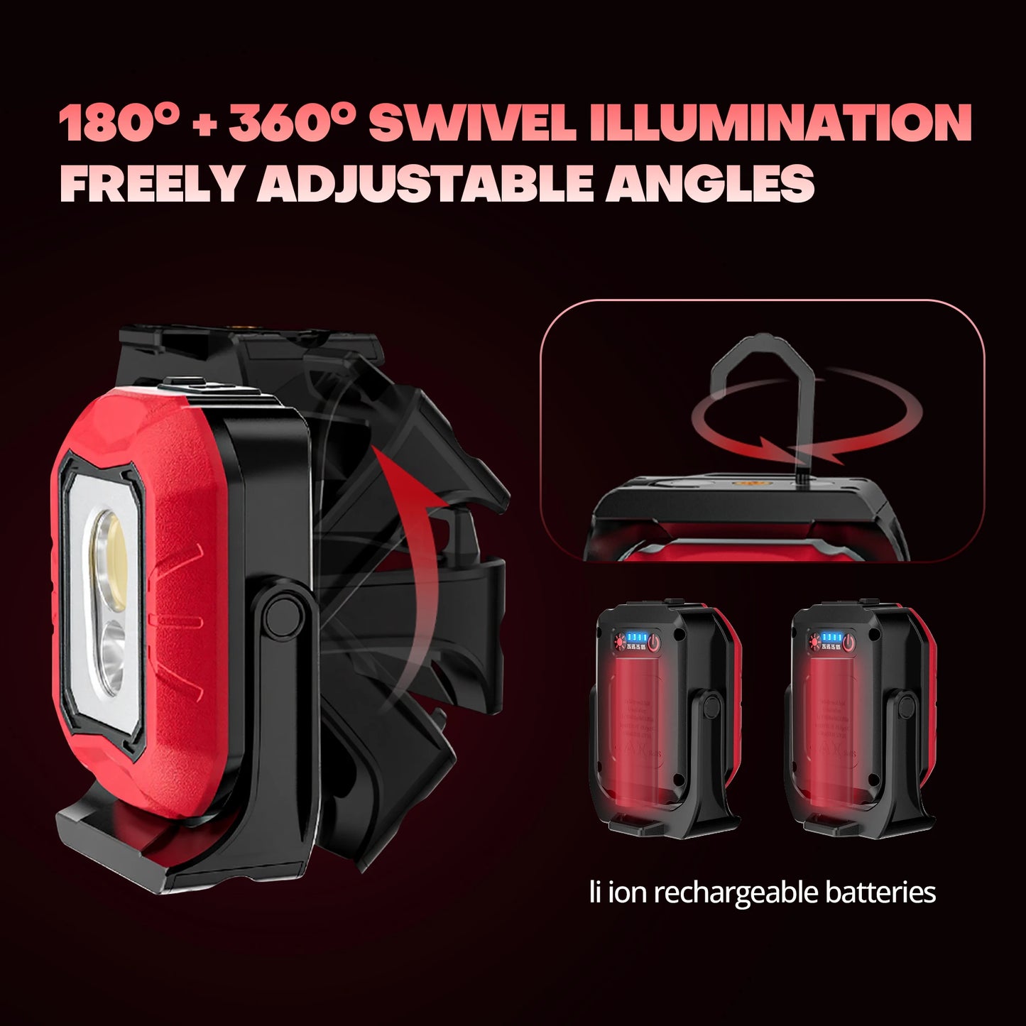 Rechargeable Portable Magnetic Flashlight | Ultimate Inspection Light