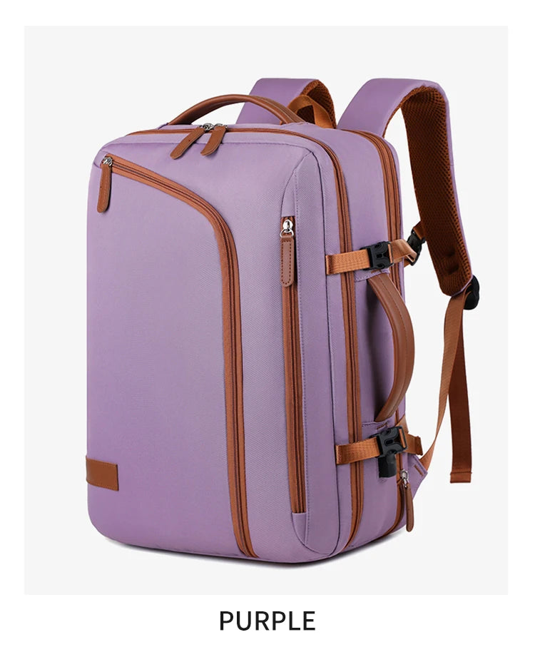 Unisex Large-Capacity Business & Travel Backpack - Stylish & Durable