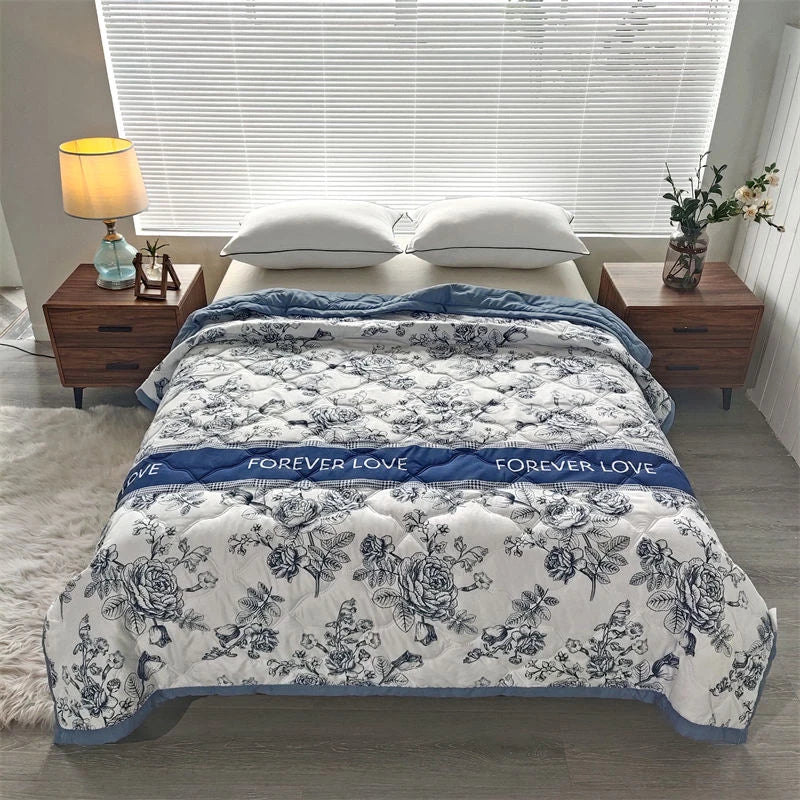 Cool Summer Quilt | Soft, Breathable Air Conditioner Blanket