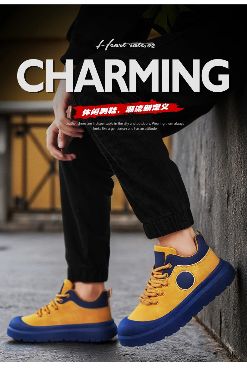 Men's Mid-Top Casual Ankle Boots | Stylish & Durable Sports Shoes
