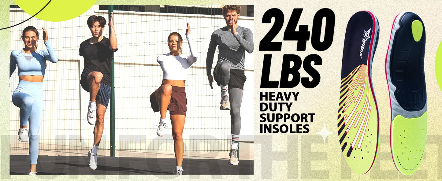 Plantar Fasciitis Insoles | Arch Support Inserts for Pain Relief